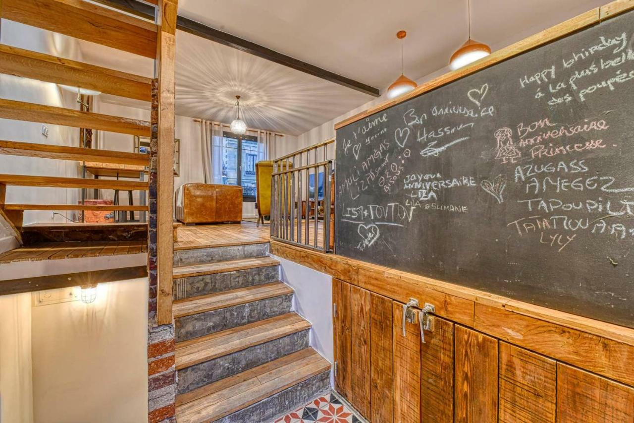 Вилла Chic And Vintage House With Garden Сен-Дени Экстерьер фото